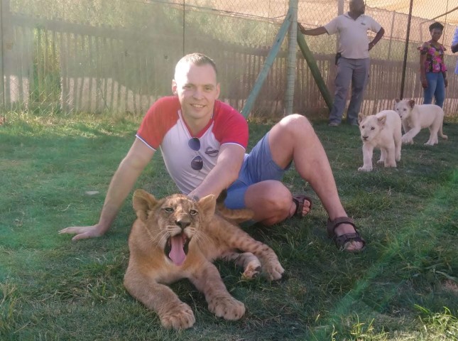 парк львов в Йоханнесбурге